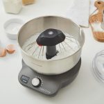 Stand Mixer 4L 650W 6 Speeds Dual Beaters Grey - Image 3