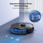 Robot Vacuum And Mop 5500Pa LiDAR Navigation 5 Maps Black - Image 8