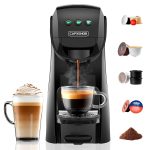 Pod Coffee Machine 5 In 1 20 Bar 0.8L Black