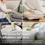 Portable Spot Cleaner 7800Pa Suction Dual Tank 1.4L Green - Image 3