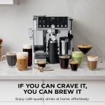 3-In-1 Espresso Cold Brew Filter Coffee Machine 25 Grind Settings Silver - Image 8