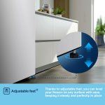 Freestanding Upright Freezer 165L 143Cm 5 Compartments Reversible Door White - Image 9