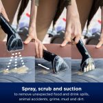 Portable Carpet Cleaner 330W HeatWave Technology Spot Cleaner Titanium/Red - Image 9