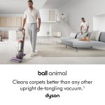 Upright Bagless Vacuum Cleaner 700W Self-Detangling Pet Hair Nickel/Silver - Image 2