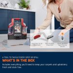 Spot Cleaner 1.6L 4.5m Cord Multi-Surface Handheld Red Grey - Image 10