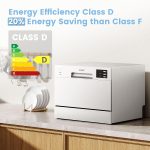 Table Top Dishwasher 6 Place Settings 6.5L LED Display Delay Start White - Image 4