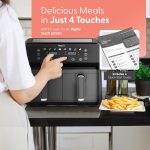 Dual Zone Air Fryer 9L 8-in-1 2700W Extra-Large Capacity - Image 4