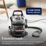 Spot Cleaner 1000W HydroSteam 3 Modes Self-Cleaning Titanium Blue - Image 8