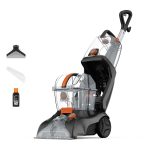 Carpet Cleaner 1200W 2.5L Extra Large Tank SpinScrub Brushes Grey