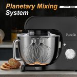 Stand Mixer 5.5L 1500W 10 Speed Pulse Black - Image 6