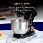 Stand Mixer 5L 6 Speeds Pulse Function 1000W Rose Gold - Image 6