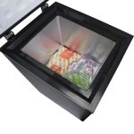 Chest Freezer 95L Slimline 47.5cm Manual Defrost Black - Image 9