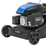 Petrol Lawn Mower 40cm 139cc 7 Cutting Heights 25-75mm 40L Grass Bag Black - Image 9