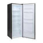 Freestanding Larder Fridge 241L 144Cm Reversible Door Mark-Proof Finish Black - Image 3