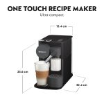 Coffee Maker 19 Bar Capsule Espresso Machine Automatic Milk Frother Black - Image 3