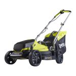 Cordless Lawnmower And Grass Trimmer Twin Kit 33cm 25cm 18V Green - Image 7
