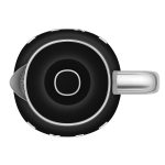 50'S Style Retro Range Breakfast Set 0.8L 1400W Mini Kettle And 4-Slice 2000W Toaster Black - Image 6