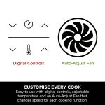 Dual Zone Digital Air Fryer 9.5L 6-in-1 Stone Gold - Image 10