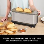 3-in-1 Toaster Grill And Panini Press 7 Functions Flip Design Stone Gold - Image 3