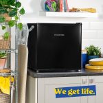 Freestanding Mini Freezer 31L Adjustable Temperature Black Reversible Door - Image 8