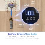 Stick Vacuum Cleaner 45Kpa 450W 60Min Runtime Anti-Tangle Silver - Image 3