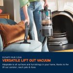 Upright Bagless Vacuum Cleaner 600W 2L HEPA Filter Graphite/Teal - Image 4