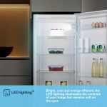 Freestanding Larder Fridge 242L 55cm White E Rated - Image 7