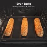 Electric Cooker 69L/43L Double Oven Air Fry Mode Ceramic Hob Black - Image 8