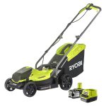 Cordless Lawnmower And Grass Trimmer Twin Kit 33cm 25cm 18V Green - Image 6
