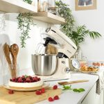 Stand Mixer 5L 1300W 8 Speed Cream - Image 7