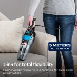 2-in-1 Bagless Vacuum Cleaner Lightweight Corded Cyclonic Filtration - Image 3
