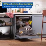 Freestanding Dishwasher 14 Place Settings 60cm Stainless Steel - Image 3