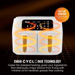 Air Fryer 8L Dual Basket 13 Presets Match Cook White - Image 5