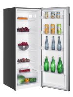 Tall Freestanding Larder Fridge 240L 143cm 55cm 5 Shelves Reversible Door Inox - Image 4