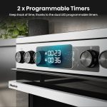 Freestanding Electric Cooker 130L 60cm White - Image 10