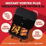 Dual Zone Air Fryer 8.5L 8-in-1 With Sync Cook Black - Image 2