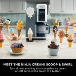 Ice Cream Maker 13 Functions 2x 480ml Tubs Soft Serve Platinum - Image 2