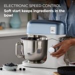 Stand Mixer 5L 1000W 6 Speed Blue - Image 3