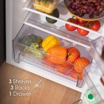 Freestanding Undercounter Fridge 114L 50cm White - Image 8
