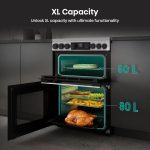 Freestanding Electric Cooker 130L 60cm White - Image 6