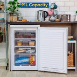 Under Counter Freezer 91L 55cm White Freestanding - Image 4