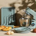 Stand Mixer 4L 1300W 8 Speeds With Pulse Function Teal - Image 7