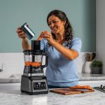 3-In-1 Food Processor And Blender With 5 Automatic Programs 1.8L Black - Image 8