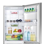 Freestanding Fridge Freezer 256L Total No Frost Water Dispenser Silver - Image 8