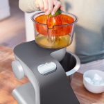 Stand Mixer 7 In 1 1000W 3.9L Bowl 7 Speeds White Silver - Image 9