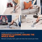 Spot Cleaner 1.6L 4.5m Cord Multi-Surface Handheld Red Grey - Image 6