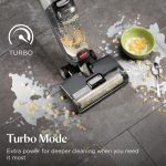 Wet Dry Vacuum Cleaner 30 Min Runtime 3 Modes Cordless Black/Grey - Image 7