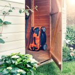 Cordless Lawn Mower 34cm 24V 2x4.0Ah Batteries Rear Roller - Image 6
