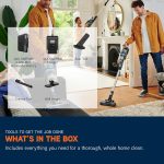 Cordless Stick Vacuum Cleaner 3.1kg 40 Minute Runtime Boost Mode Blue - Image 10