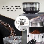 Espresso Machine 2.8L 15 Bar Integrated Grinder Stainless Steel - Image 4